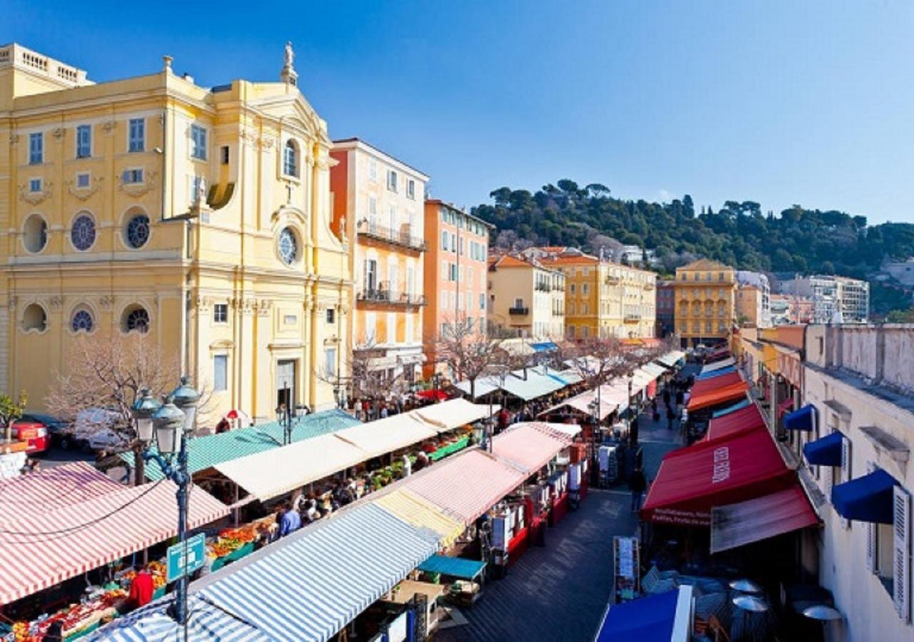 Le Rossetti B. - Modern, Long Balcony, Old Town Nizza Esterno foto
