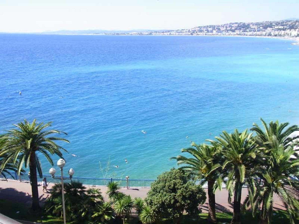 Le Rossetti B. - Modern, Long Balcony, Old Town Nizza Esterno foto