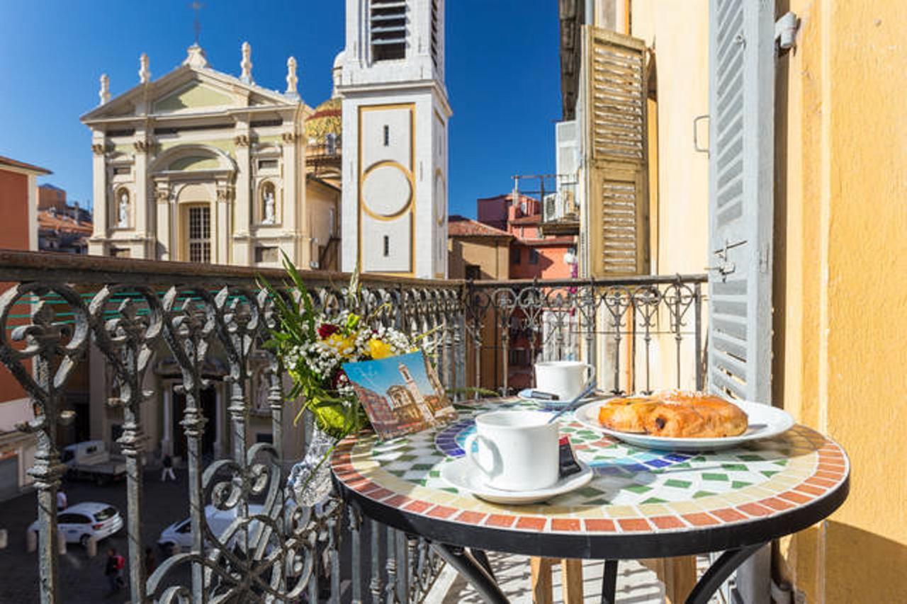 Le Rossetti B. - Modern, Long Balcony, Old Town Nizza Esterno foto